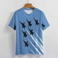 thumbnail image 3 of Blue Angels Flight Women's Short Sleeve Tops Casual Blouses T Shirt, 3 of 6