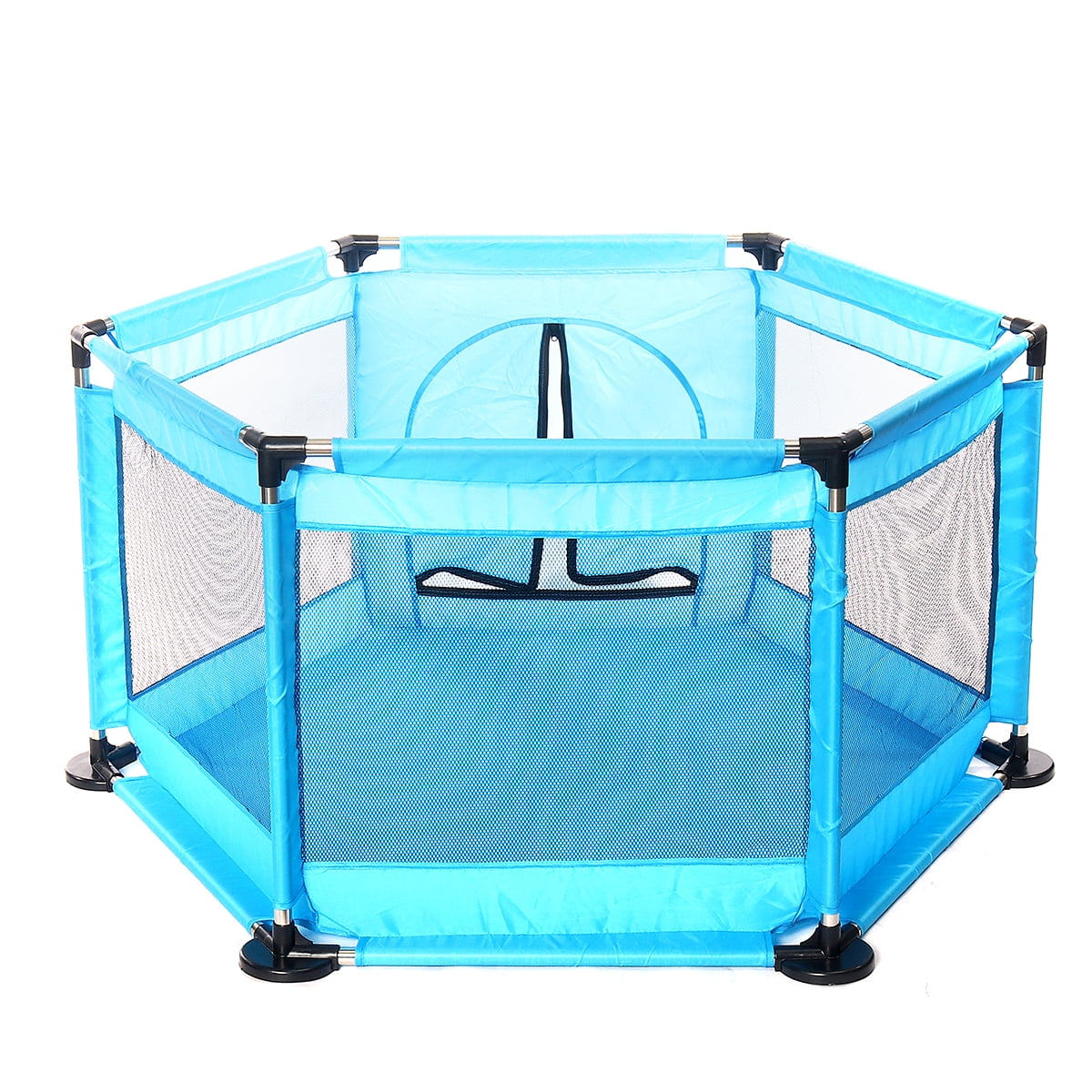 Baby Playpen , Kids 6Panel Portable Play Yard Indoor and Outdoor