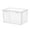 A, variant on Airtight Bread Storage Container Clear Plastic Bread Box with Lid Reusable Loaf Cake Dispenser Fresh Bread Organizer for Countertop Pantry Kitchen Food Preservation