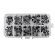 thumbnail image 2 of Sonducket 100 piezas de anillos de guía de caña de pescar de acero inoxidable piezas de repuesto de reparación de equilibrio de poste de fundición Pescar Sonducket OD020889-00, 2 of 6