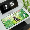 thumbnail image 3 of Pitbull Hello Spring Time Flower Floral Nature Desk Mat Full Keyboard Mouse Pad Terrier Dog Lover Large Mousepad - 02031, 3 of 5