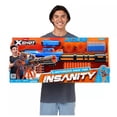 thumbnail image 6 of X-Shot Excel Insanity Motorized Rage Fire Gatling Blaster, Rapid Fire Foam Dart Blaster with Rotating Barrel, Includes Darts, Battery Powered, 6 of 8