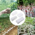 thumbnail image 4 of FONDOTIN 400Pcs Biodegradable Transparent Fabric Pots for Planting Gardening and Healthy Growth, 4 of 5