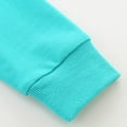 thumbnail image 6 of Wonitaaizi Toddler Girl Sweatshirt Clothes Long Sleeve Crewneck Clothing Top (5-6 Years,Mint Green), 6 of 7
