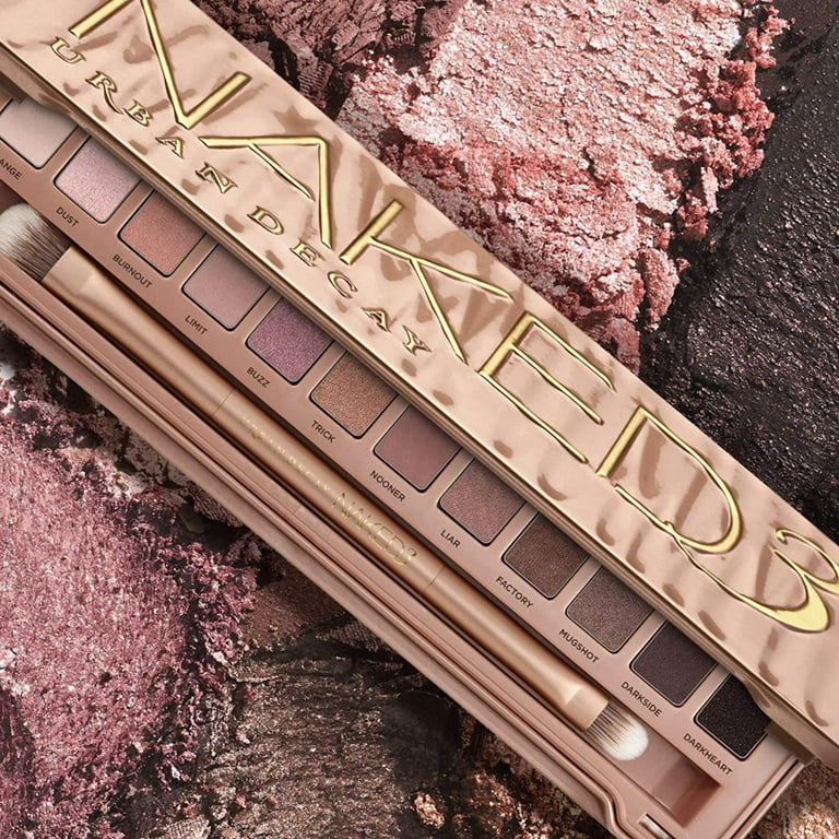 Urban Decay Naked 3 Eyeshadow Palette: 12x Eyeshadow 1x Doubled Ended  Shadow/Blending Brush