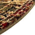 thumbnail image 6 of Rugs.com Saturn Collection Rug – 3 Ft Round Green Medium Rug Perfect For Kitchens, Dining Rooms, 6 of 9
