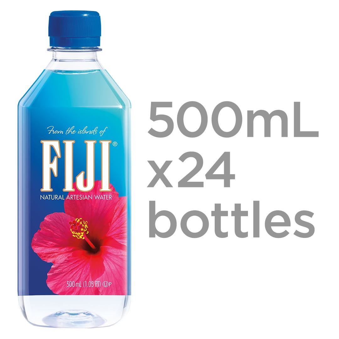 Fiji Natural Artesian Water 16 9 Fl Oz 24 Ct Walmart Com Walmart Com