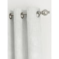 thumbnail image 3 of Thermal-Insulated 100% Total Blackout Grommet Window Curtains 96" Long in Light Gray by Comfort Canopy (Set of 2), 3 of 7