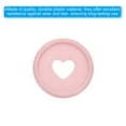 thumbnail image 4 of 24mm Plastic Book Binding Discs, 11 Pack Discbound Expansion Discs Heart Binder Rings for DIY Notebook Planner, Light Pink, 4 of 6