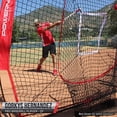 thumbnail image 2 of PowerNet DLX 2.0 Baseball Softball Hitting Net System w/ 3 Progressive Weighted Balls, 2 of 6