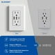 thumbnail image 3 of ELEGRP - Toma de pared USB C de 3 puertos, toma eléctrica de 30 W 6.0 A, resistente a manipulaciones, 3 of 8