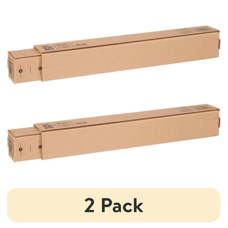 (2 pack) Pen+Gear Corrugated Telescoping Mailing and Shipping Tube, 20” x 2.5” x 2.5” - 38” x 2.5” x 2.5”, 1 Count