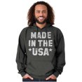 thumbnail image 5 of Made in the USA Patriotic Pride Stars Hoodie Sweatshirt Women Men Brisco Brands X, 5 of 6