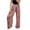 Pink-91, variant on Owordtank Wide Leg Baggy Pants for Women Casual Striped High Waist Floor Length Lounge Pants