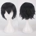 thumbnail image 1 of Short Cosplay Wig For Women: 30cm Charming Fake Hair - Role Playing Cosplay Wigs For Halloween Anime Events & Masquerades, 1 of 3