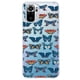 thumbnail image 1 of Funda para Xiaomi Redmi Note 10S InstaCase Antigolpes Patron de Mariposas, 1 of 4