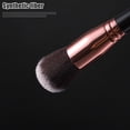 thumbnail image 7 of 10 Pcs Makeup Brush Set Contour Concealer Blush Plastic Metal Handle Brown Black Rose Gold Tone, 7 of 7