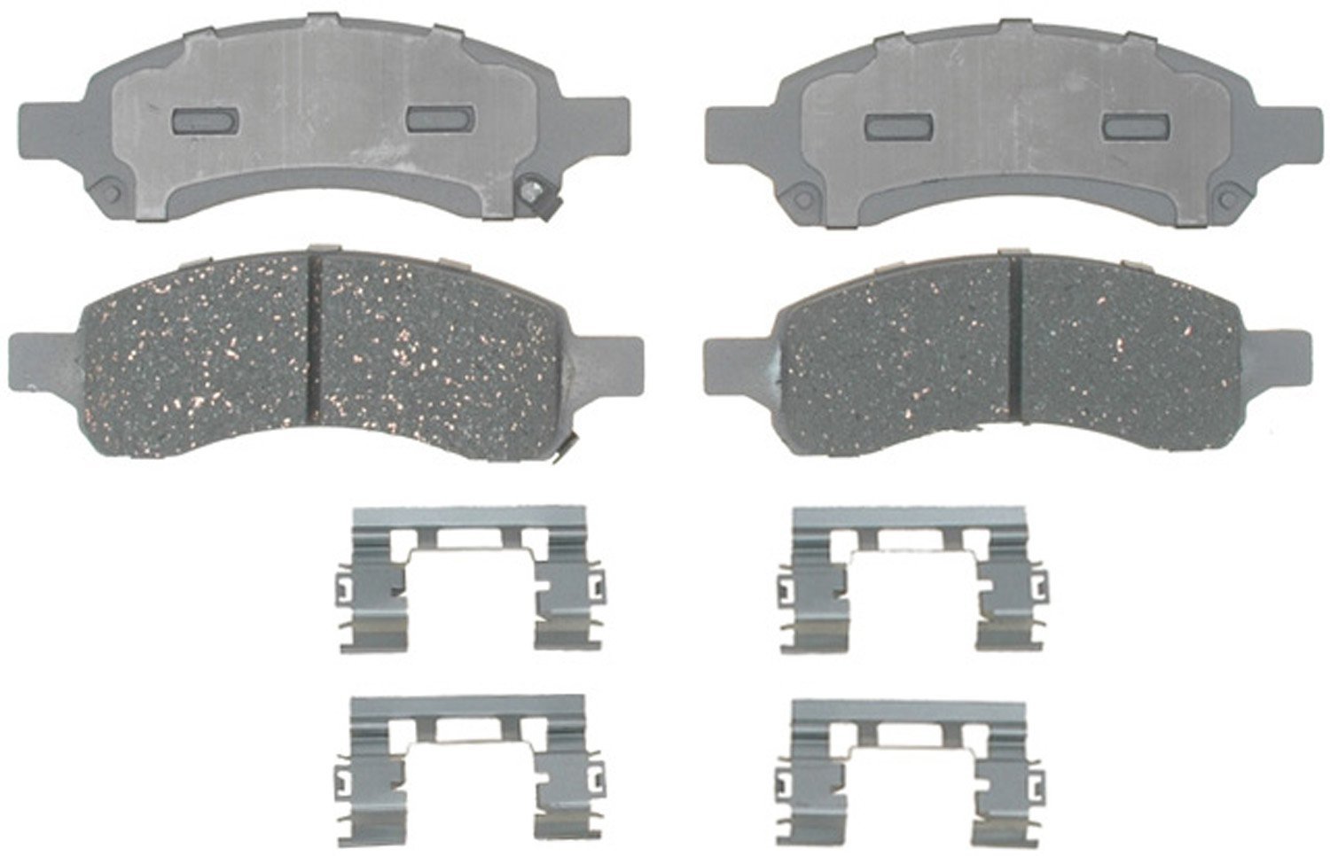 Disc Brake Pad Set-Semi Metallic Disc Brake Pad ACDELCO ADVANTAGE