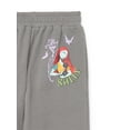 thumbnail image 2 of Disney Nightmare Before Christmas Girls Wide Leg Fleece Sweatpants, Sizes 4-16, 2 of 3