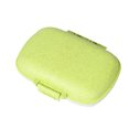 thumbnail image 1 of Wheat Straw Portable Plastic Pill Storage Box 8 Grid box Wheat Mini Vitamins Organizer Medicine Containers, 1 of 5