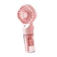 thumbnail image 3 of Ventilador de nebulización de Mano Sunnimix Mini humidificador recargable rosa, 3 of 8