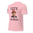 thumbnail image 2 of VOTE FOR GRANDPA TRUMP 2024 Unisex t-shirt (Pink, 3XL), 2 of 4