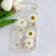 thumbnail image 3 of Funda de teléfono LSEEKA para iPhone 16 Pro Max transparente con flores reales, 3 of 7