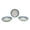 Green, variant on Better Homes & Gardens Floral Green Dinner Bowl Set, 4-Pack