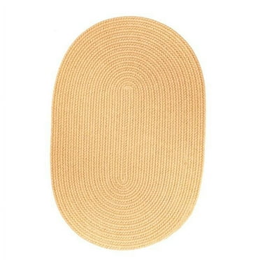 Rhody Rug S101R024X072 Solid 2x6 Wool Rug Wheat