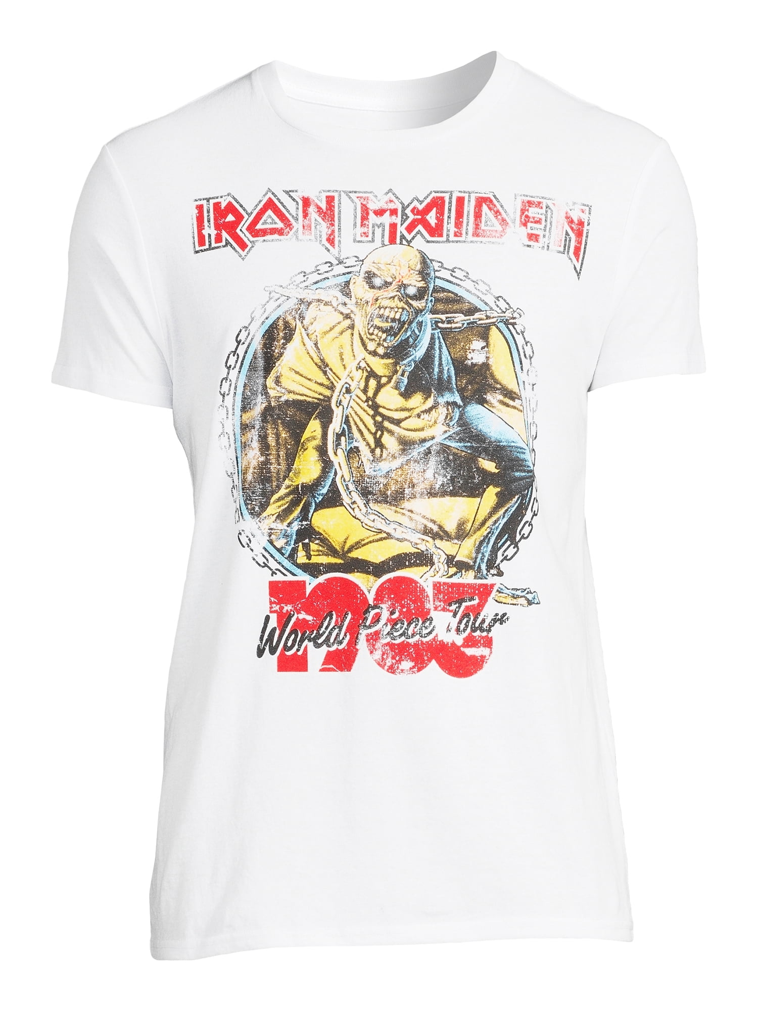 Iron Maiden Men's and Big Men's Graphic Tee with Short Sleeves, Size S-3XL