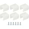 thumbnail image 1 of xianyou-Waterproof LED Strip Mounting Clips Holder Mounting Bracket Support Fixing Clamps Fit 8mm to 10mm Silicone LED Strip Lighting, Translucent Pack of 50, 1 of 4