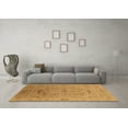 thumbnail image 3 of Ahgly Company Indoor Round Oriental Brown Industrial Area Rugs, 8' Round, 3 of 4