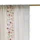 thumbnail image 1 of Cortina con flecos de media sombra no perforada, nueva cortina bordada de algodón y cáñamo para sala de estar y dormitorio, 1 of 8