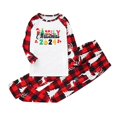 thumbnail image 2 of Matching Family Pajamas Matching Family Outfits, Family-oriented Red Checkered Shirt Christmas Pjs for Family, Perfect Holiday Outfits for the Whole Family, 2 of 3