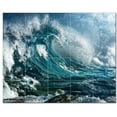 thumbnail image 1 of Wave Picture Ceramic Tile Mural Kitchen Backsplash Bathroom Shower 406312-L54, 1 of 3