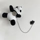 thumbnail image 2 of Broche de cadena de panda Pin desmontable de dibujos animados de animales duraderos para decoración de pajarita Zulema Broche de cadena de panda, 2 of 6