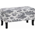 thumbnail image 2 of Cream and Light  Starfish Fully  Bench with Hidden Interior Storage, 2 of 2