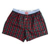 Hanover Oxford Boxers in Red and Green Tartan by Southern Marsh