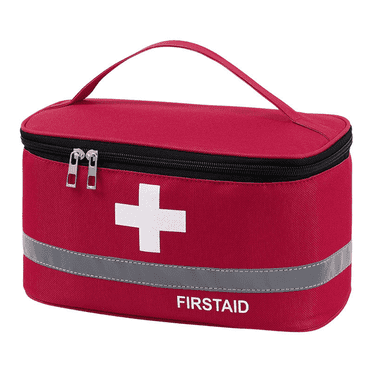 XIRQI Travel First Aid Kit Essential for Family Travel Small First Aid Kit Detachable Medicine Pack Design First Aid Kit Travel