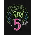 thumbnail image 2 of Birthday Girl JoJo Siwa Shirts Gift for 5 Year Old Girl 5th Birthday Party Shirt Bday Girl 5 Year Youth Kids Girls' Fitted T-Shirt, 2 of 5