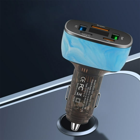 Qiopertar Clearance Sale Five In One Four Line Car Charger Deals of the Week under $5