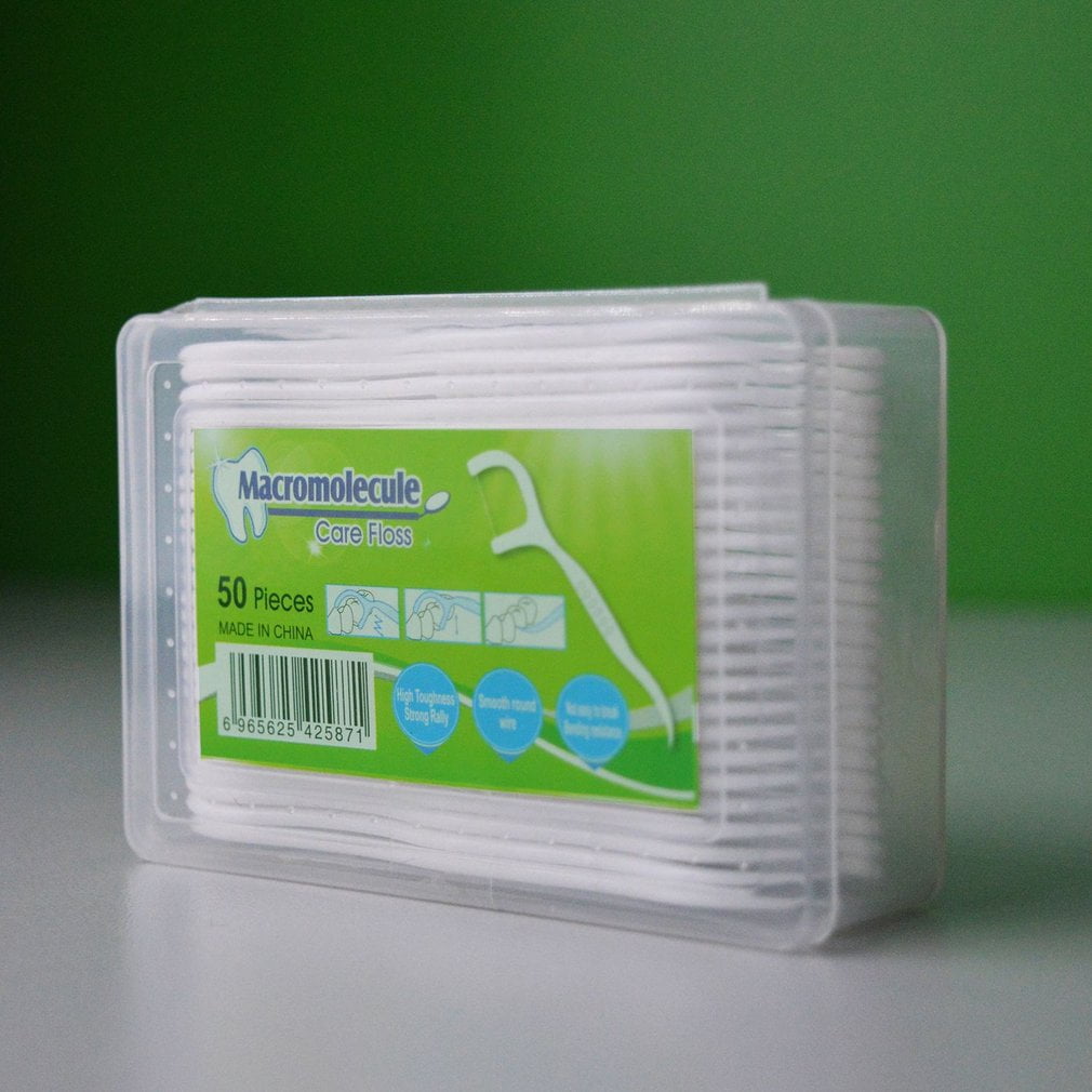 floss pick brush