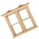 thumbnail image 5 of Accesorio de ventana para casa de muñecas, mini casa de madera en blanco, decoración DIY, 5 of 8