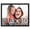 Black, variant on 13x10 White Wood Picture Frame - UV Acrylic, Foam Board Backing, Hanging Hardware