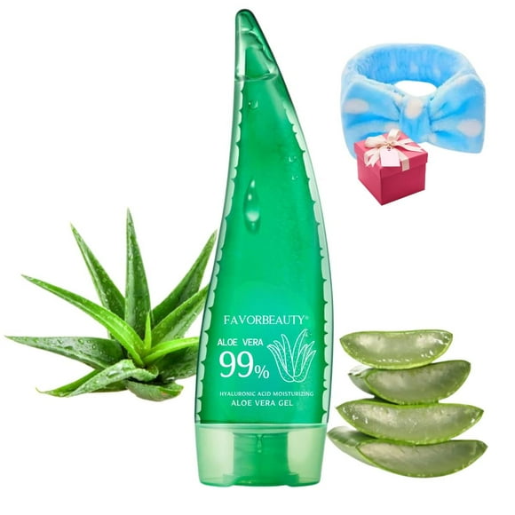 Gel Facial Aloe Vera UNIVERSOENLÍNEA.COM 99% Hidratante Calmante Natural para Mejorar Apariencia