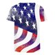 thumbnail image 5 of Tops de Mujer Elegantes Blusas Casuales Camisas Erógenas de Moda Con Cuello en V Camiseta Impresa de Manga Corta Odeerbi ODB168157, 5 of 5