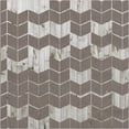 thumbnail image 3 of Goldberger, Jennifer 12x12 Black Modern Framed Museum Art Print Titled - Chevron Cut Out II, 3 of 5