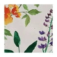 thumbnail image 4 of HAOXIT Watercolor Wild Flowers , Table Cloth, Machine Washable Waterproof Table Cover for Easter, Dining, Holiday, Parties 36*36, 4 of 8