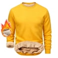 thumbnail image 5 of XRoczxe Men's Thermal Fleece Lined Sweatshirt, Warm Sherpa Pullover Crewneck Sweater, Soft Winter Long Sleeve Top for Casual Daily Wear & Layering, 5 of 5