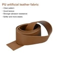 thumbnail image 3 of Uxcell Faux Leather Strip Leather Strap Double-Sided 79" Long 1.97" Wide Light Brown for DIY Crafts, Belts, Bags, 3 of 4